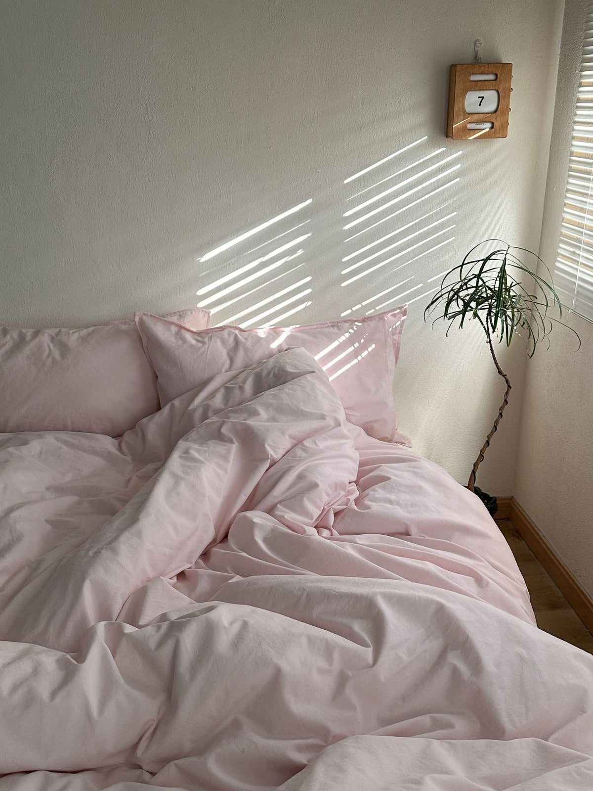Light Pink Duvet Cover Set