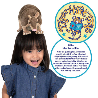 Mike the Texas Armadillo 10" Premium Plush — Western Critter (Quadruplet Story)