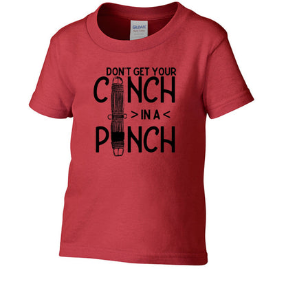Don't get your Cinch in a Pinch Toddler tee