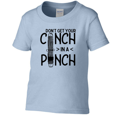 Don't get your Cinch in a Pinch Toddler tee