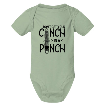 Don't Get your Cinch in a Pinch Onsie