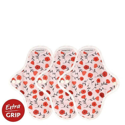 Organic Reusable Cotton Period Pads - 3 Pantyliners