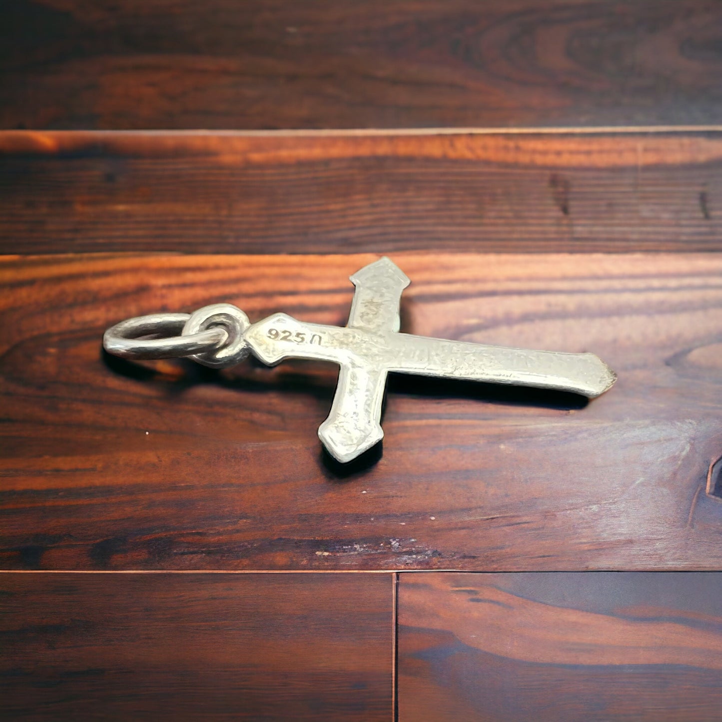Petite Sterling Silver Cross Pendant/Charm — Timeless Faith Western Statement