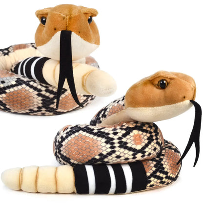 Rambo the Rattlesnake 4.5 ft Plush — Wild Western Desert Critter