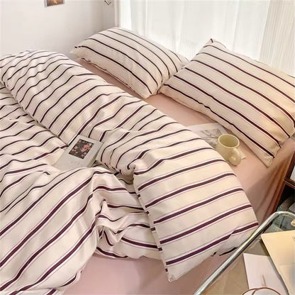 Nordic Stripe Bedding Set