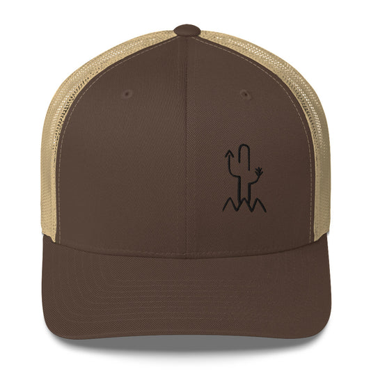 Salty Mustang Co. Brand Trucker Cap