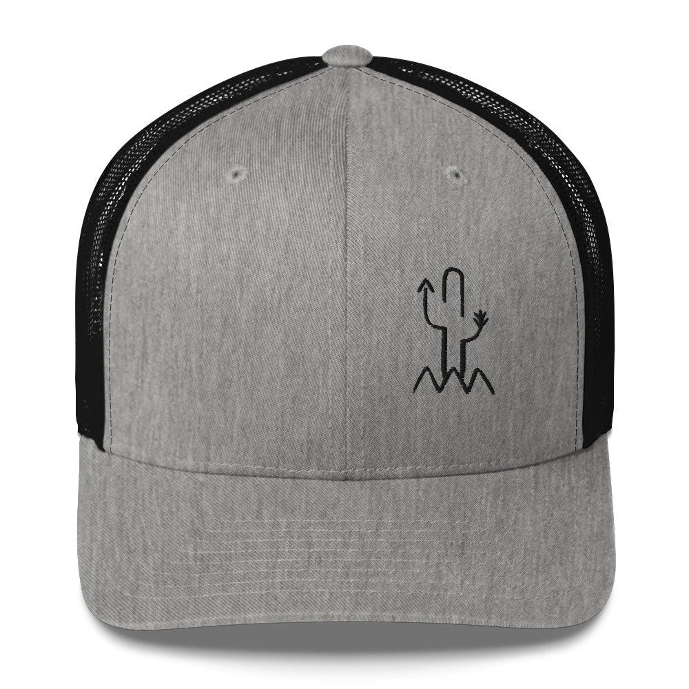 Salty Mustang Co. Brand Trucker Cap