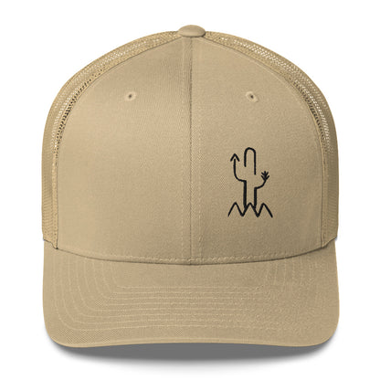 Salty Mustang Co. Brand Trucker Cap