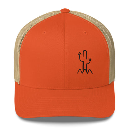 Salty Mustang Co. Brand Trucker Cap