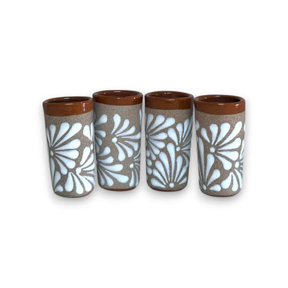 Rustic Talavera Shot Glass | Handmade Mexican Ceramic Drinkware
