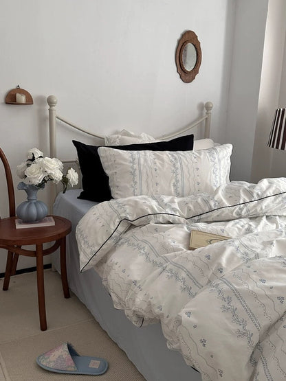 French Country Cotton Duvet Cover Set