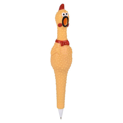 Case of 12 – 7" Rubber Chicken Pens 🐔 🖊️ (Yes… This Is Real Life😂) Funny Gag