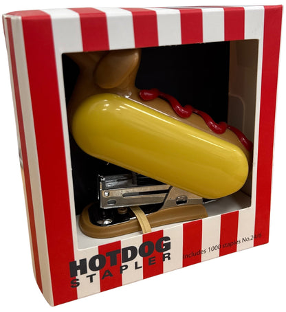 Hotdog Stapler Funny Novelty Office Desk Gag Gift w/ 1000 Staples  & Remover🌭📎