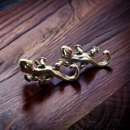 Sterling Gecko Post Earrings