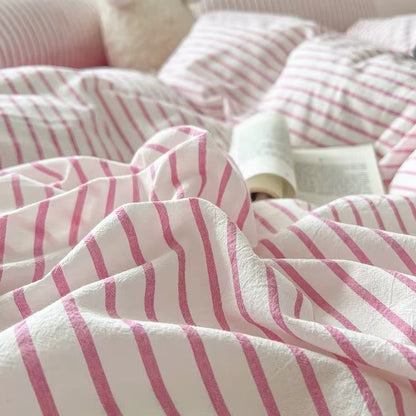 Pink Cozy Bedding Set