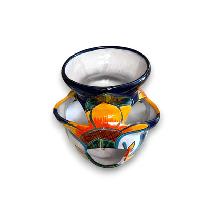 Talavera Strawberry Planter | Sunflower Lily Design