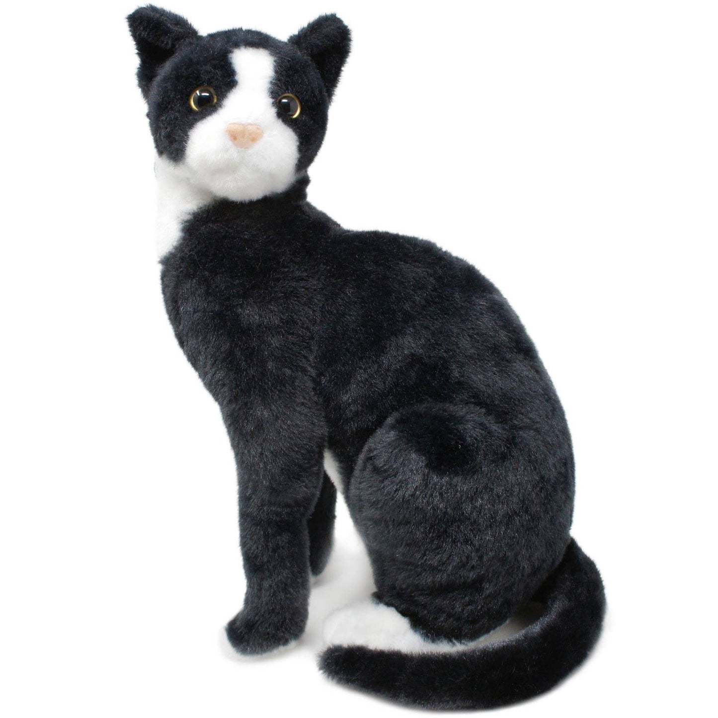 Tate the Tuxedo Cat 14" Plush — Pet Friend with Story