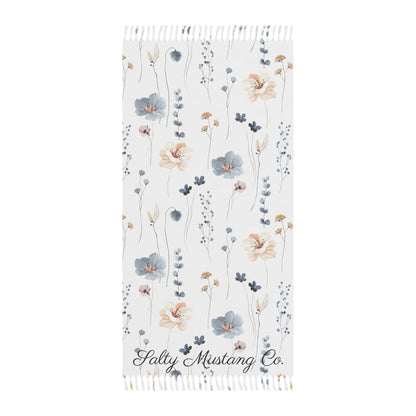 Rustic Flowers Boho Beach Cloth