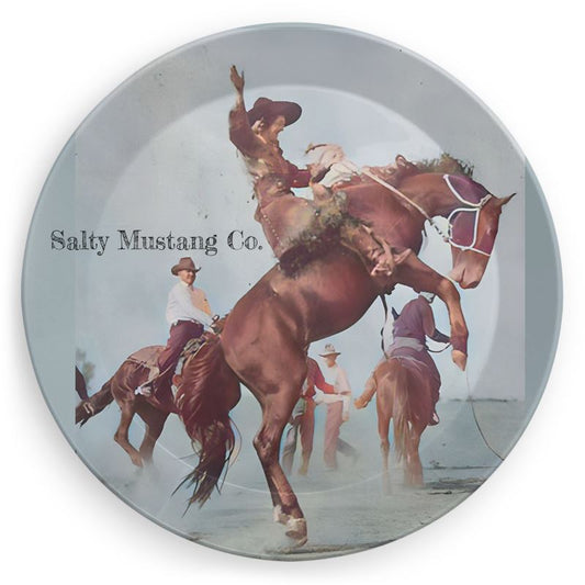 Salty Mustang Co. Assorted Western Party Plates