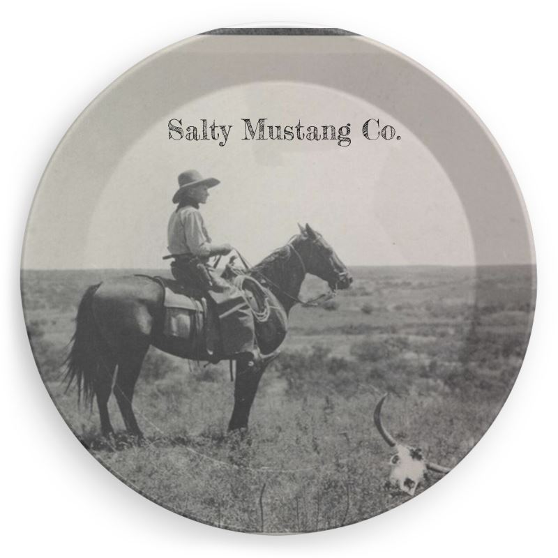 Salty Mustang Co. Assorted Western Party Plates