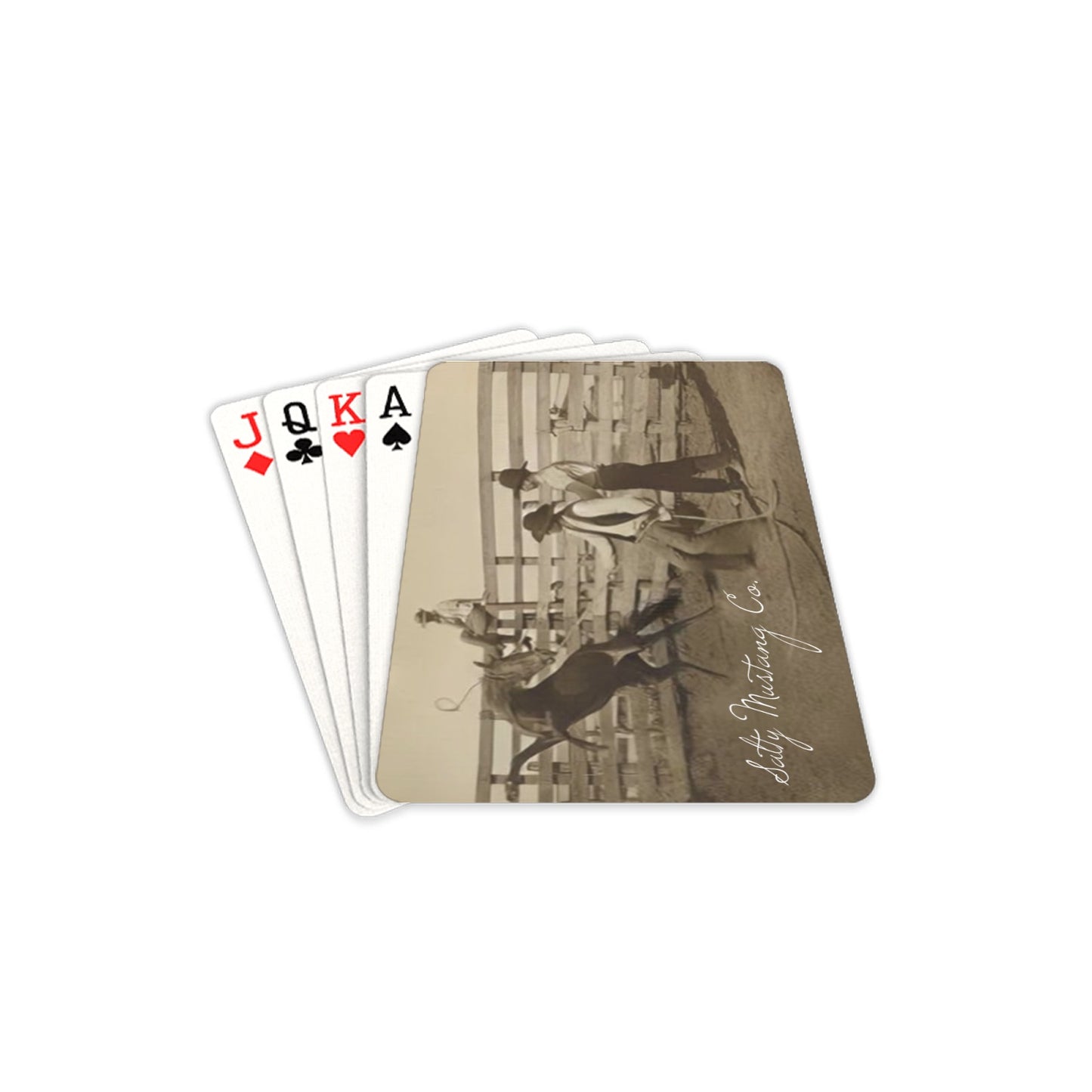 Cowboy Corral Playing Cards