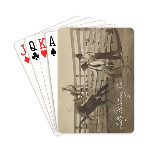 Cowboy Corral Playing Cards