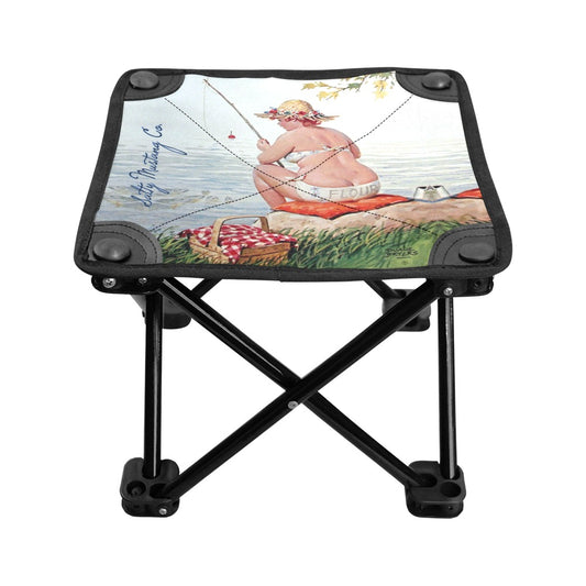 "Hilda" Gone Fishin' Fishing Stool